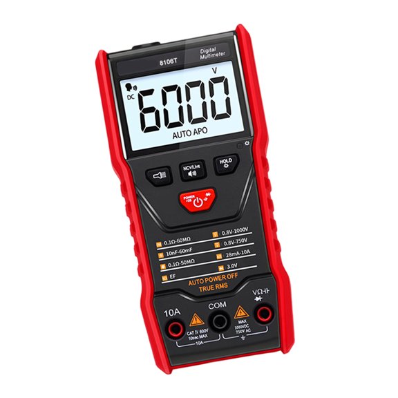 Advanced Thai Speech Multimeter Electronic Measuring Device With Shock Resistant ABS Case Suitable For Field Technicians