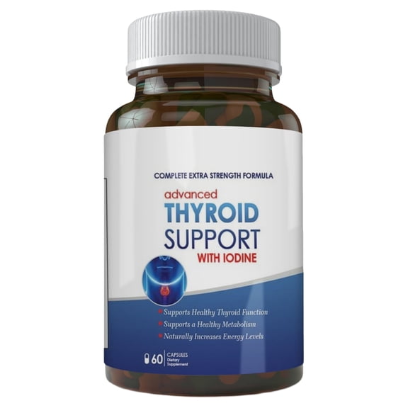 Advanced Thyroid Support with Iodine (60 Capsules)