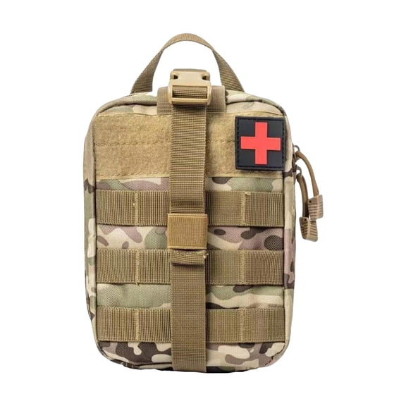 Advanced Trauma Kit 5L to 10L Emergency Storage Bag 800D Outdoor Travel for Camping Hiking Mountaineering Home Car