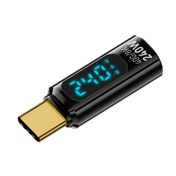 Advanced USB C Quickly Charge Adapter With LED Power Display, 240W Fast Charging and Data Transfer Type C Adapter