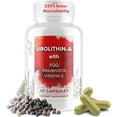 thumbnail image 1 of Advanced Urolithin-A Supplement (15 Servings) with Resveratrol, PQQ, Vitamin E and Bioperine for Healthy Aging. Supports Mitochondrial Health, Healthy Energy Levels and Cellular Development, 1 of 6