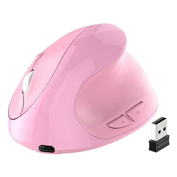 Advanced Vertical Ergonomic Wireless with Silent Click and Fast Charging for Designers and Productivity