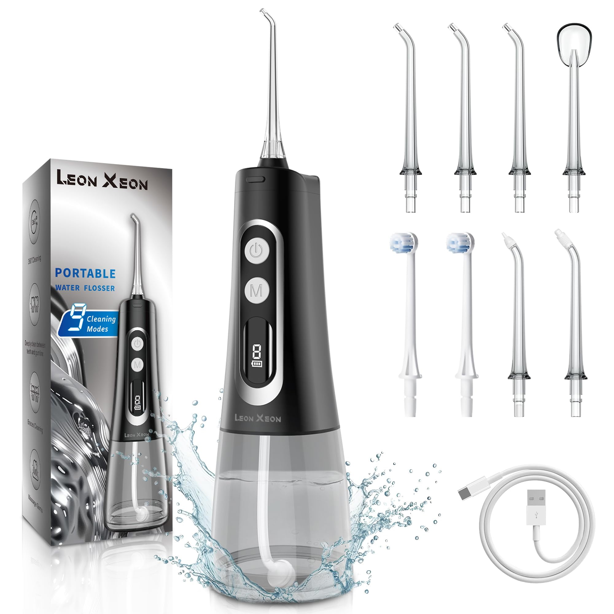 Advanced Water Flosser for DHF10 Teeth, Gums, Braces and Dental Care