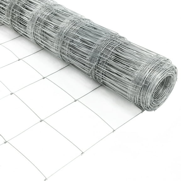 Advanced Weave Farm Fence 4'x164' - Corrosion-Resistant Galvanized Steel for Secure Animal Enclosures