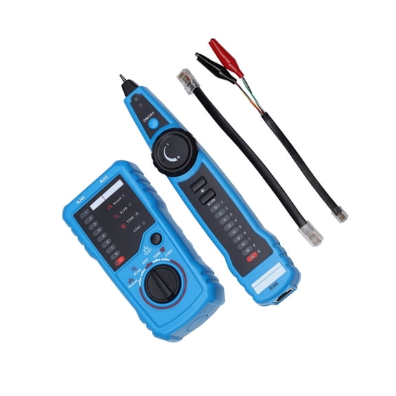 Advanced Wire Identifiers set & Meatl Internet Tester with Short Circuits Detection Features for RJ45 RJ11 internet