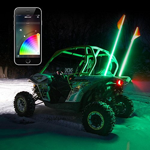 Advanced XKchrome App Control LED Light Kit (2) 24" + (14) 12" Tubes + (18) Pods for Offroad UTV ATV