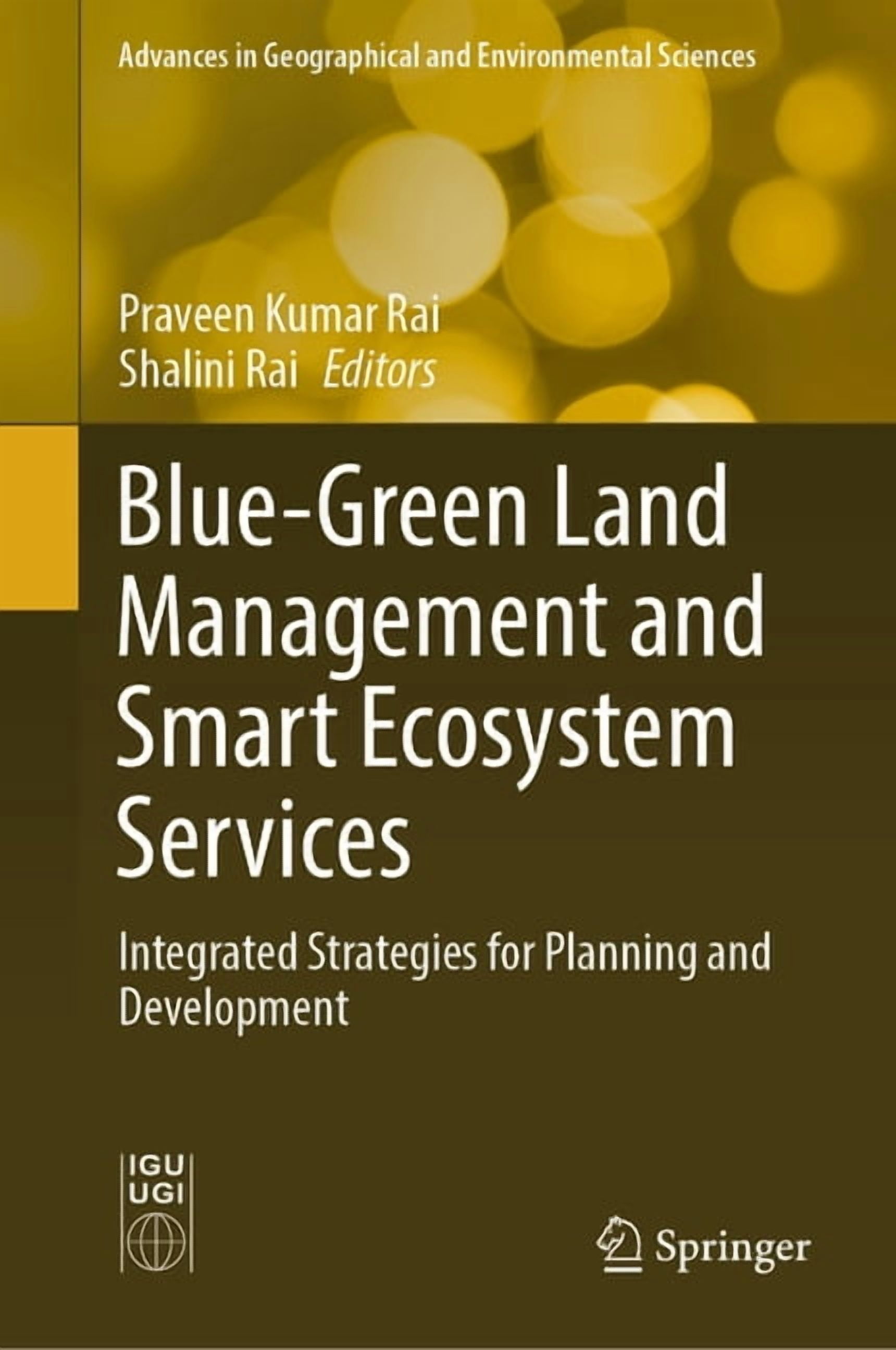 Advances in Geographical and Environment Blue-Green Land Management and ...