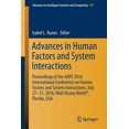 thumbnail image 1 of Advances in Intelligent Systems and Comp Advances in Human Factors and System Interactions: Proceedings of the Ahfe 2016 International Conference on Human Factor, Book 497, (Paperback), 1 of 1