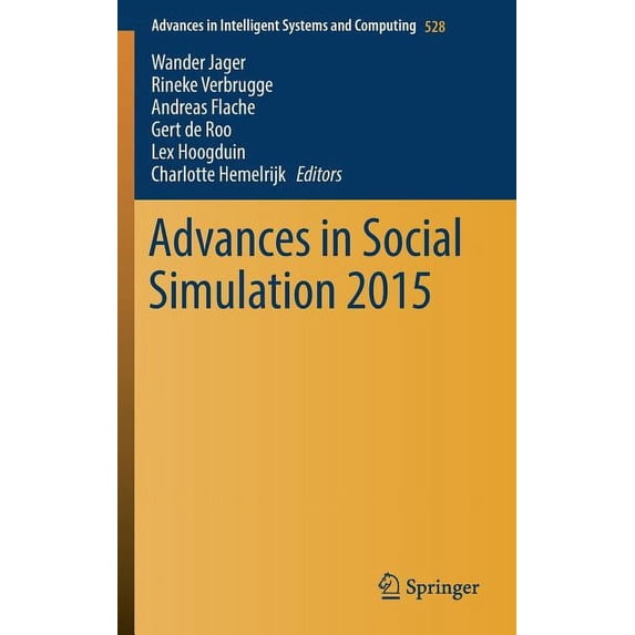 Advances In Social Simulation 2015 1st ed. 2017