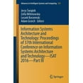 thumbnail image 1 of Advances in Intelligent Systems and Comp Information Systems Architecture and Technology: Proceedings of 37th International Conference on Information Systems Arc, Book 523, (Paperback), 1 of 1