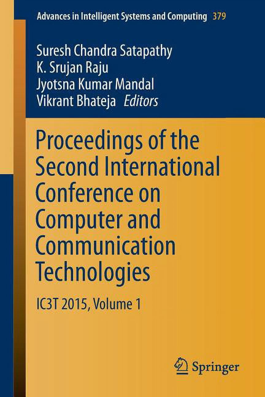 Advances in Intelligent Systems and Computing: Proceedings of the ...