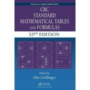 DANIEL ZWILLINGER Advances in Applied Mathematics CRC Standard Mathematical Tables and Formulas, (Hardcover)