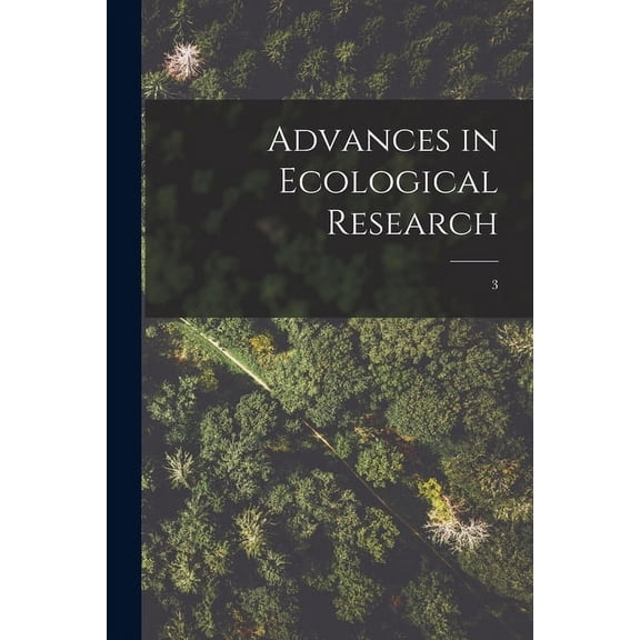 Advances in Ecological Research; 3, (Paperback)