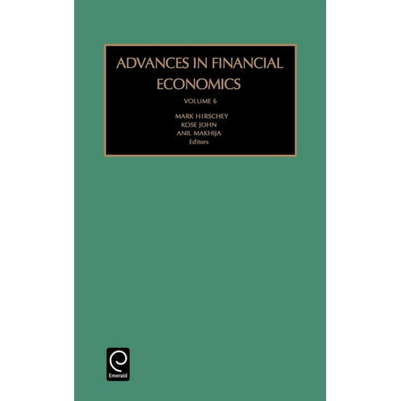Advances in Financial Economics Advances in Financial Economics, Book 6, (Hardcover)