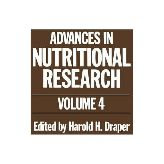 Advances in Nutritional Research Advances in Nutritional Research, Book 2, (Paperback)