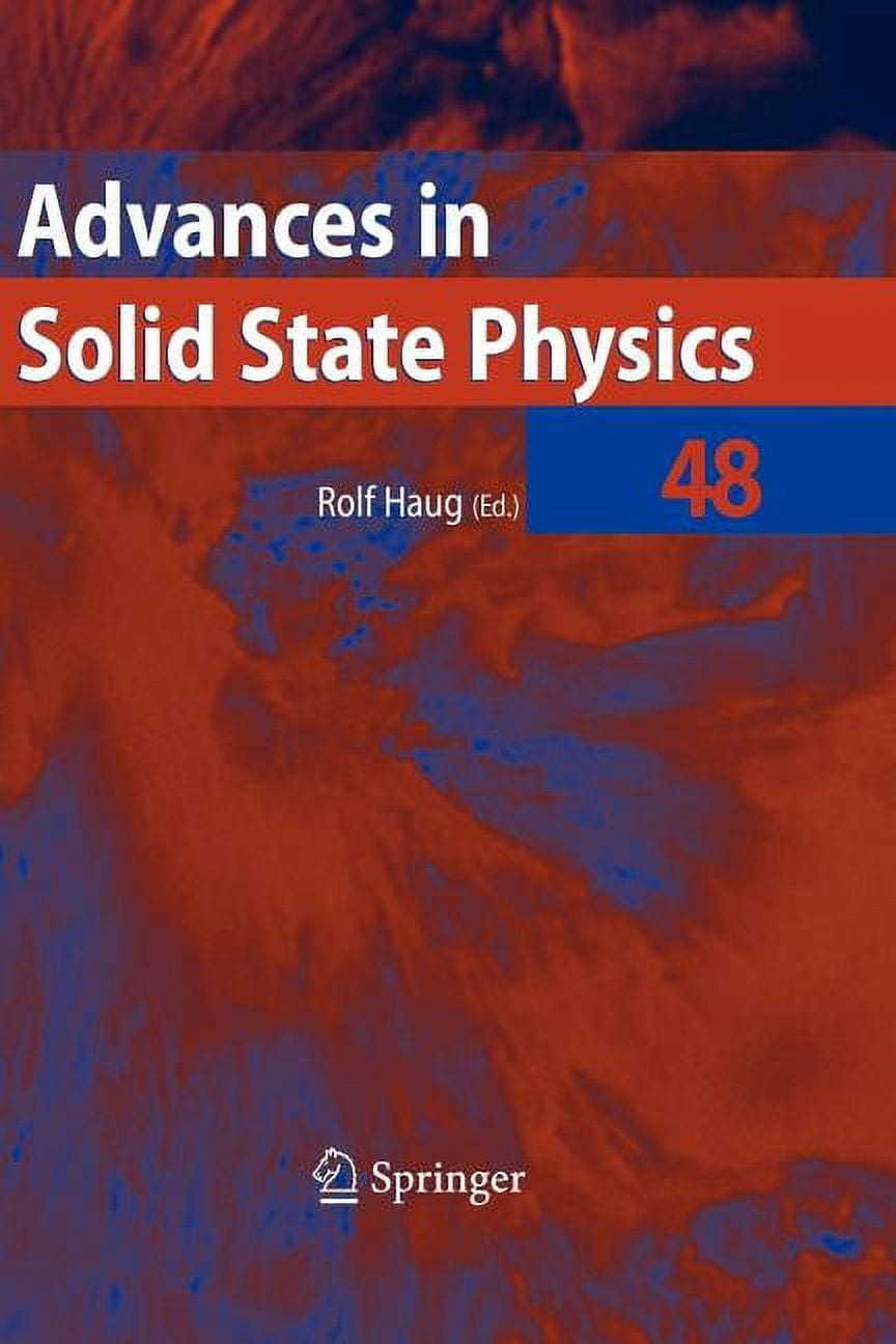 Advances in Solid State Physics Advances in Solid State Physics 48 ...