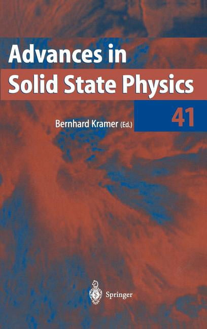 Advances in Solid State Physics: Advances in Solid State Physics ...