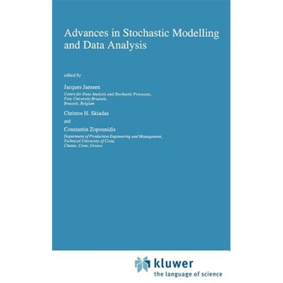 Pre-Owned Advances in Stochastic Modelling and Data Analysis (Hardcover)