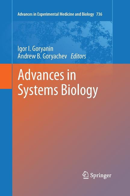Advances in Systems Biology - Walmart.com