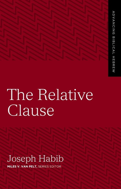 Advancing Biblical Hebrew The Relative Clause: 3, (Paperback)