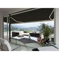 thumbnail image 1 of Advaning Luxury Series 16x10 ft. Electric Retractable Sunshade Awning - Black, 1 of 6