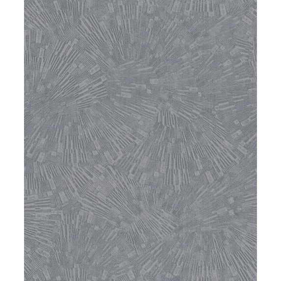 Advantage Agassiz Grey Burst Wallpaper, 20.9-in by 33-ft, 57.48 sq. ft.