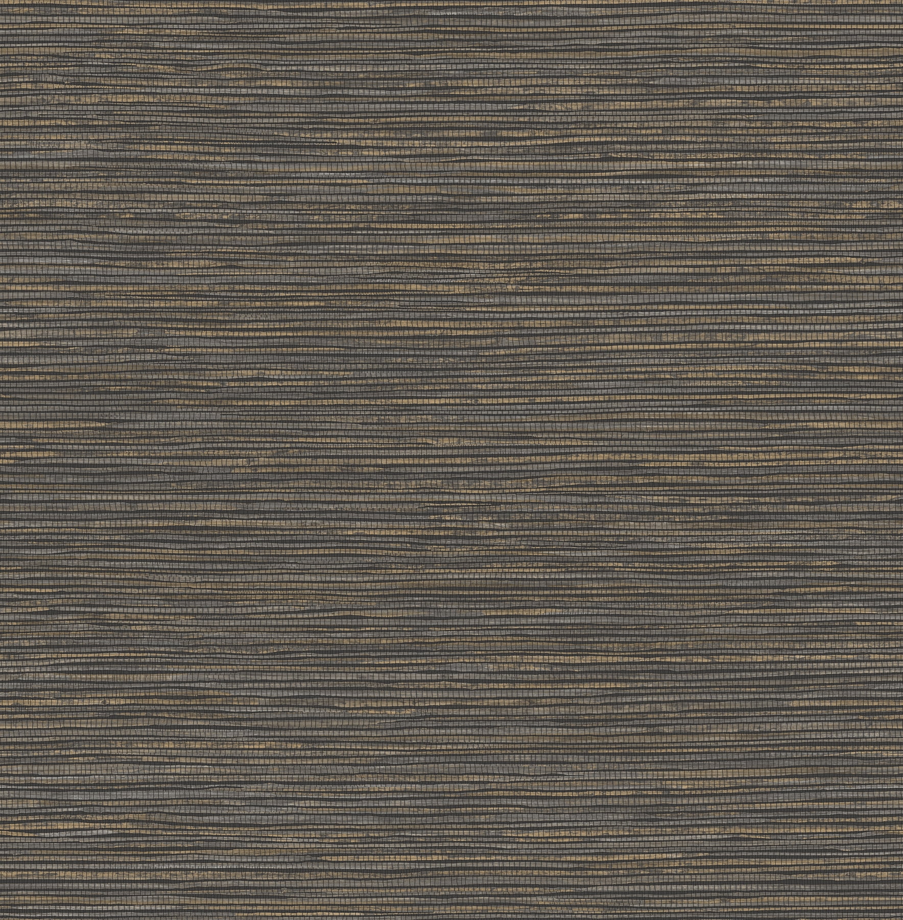 Black Vinyl Grasscloth Peel and Stick Wallpaper Roll