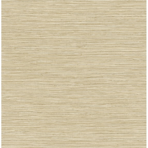 Advantage Alton Wheat Faux Grasscloth Wallpaper