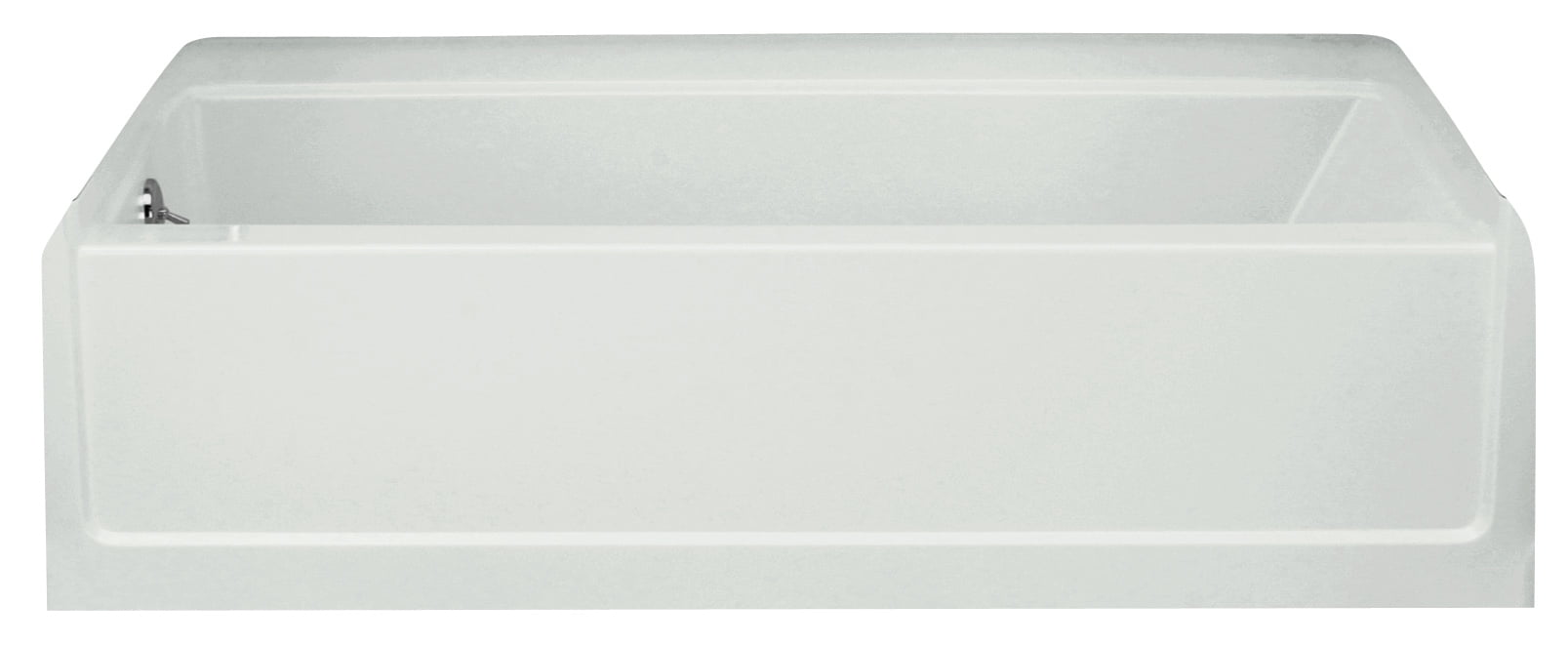 Advantage™ Bathtub With Left-hand Drain, 60 X 30", White - Walmart.com