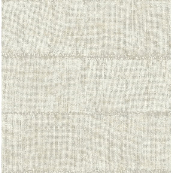 Advantage Blake Bone Texture Stripe Wallpaper