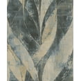 thumbnail image 1 of Advantage Blake Denim Leaf Wallpaper, 1 of 3