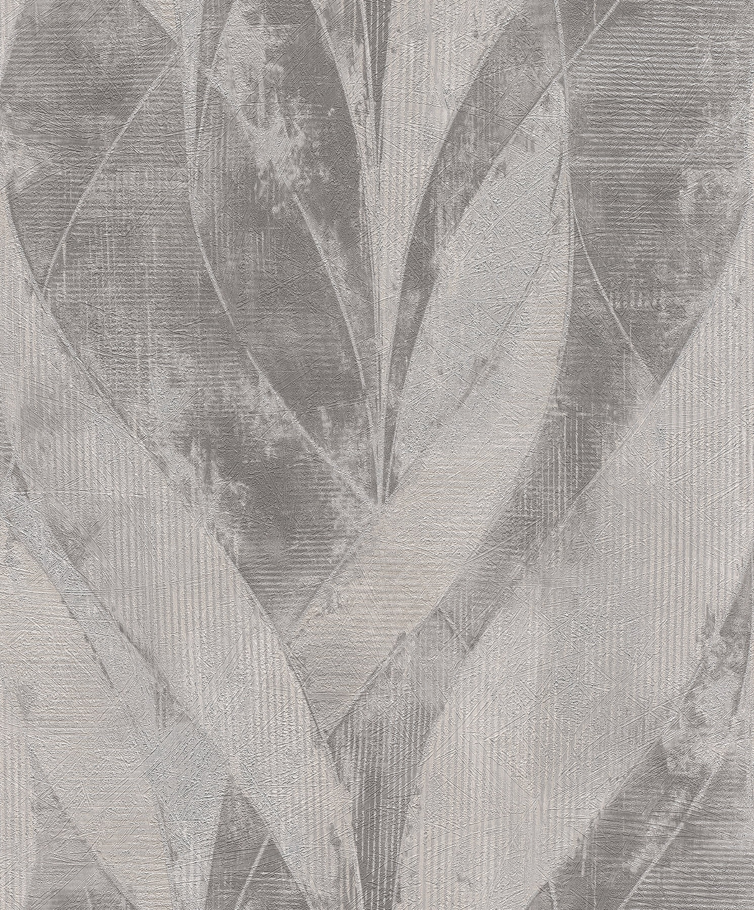 Advantage Blake Sterling Leaf Wallpaper