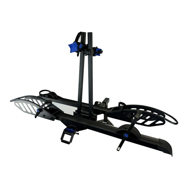 Advantage Deluxe E Bike Rack Hitch Mounted Platform Style 5 Fat Tire 200 lbs Weight Capacity Walmart