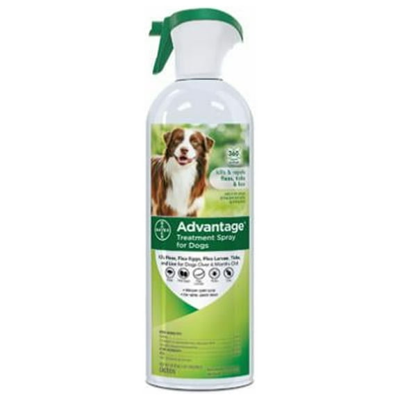 Advantage Dog Flea Treatment Spray, Kills Fleas & Ticks, Dog Flea Spray, 15 oz