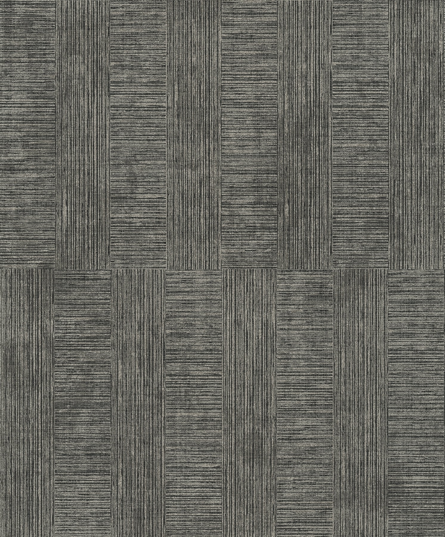 Eldorado Black and Silver Geometric Vinyl Wallpaper