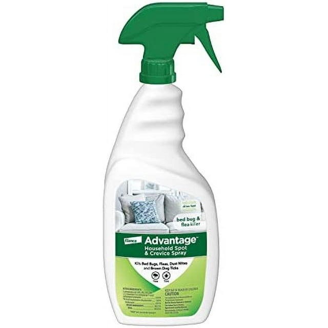 Advantage Flea, Tick, Dust Mite and Bed Bug Spot and Crevice Spray, 24 oz
