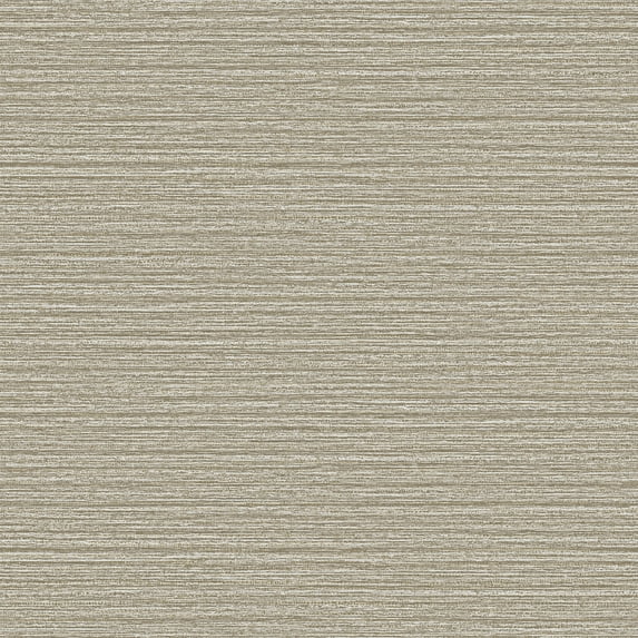 Advantage Hazen Light Brown Shimmer Stripe Wallpaper
