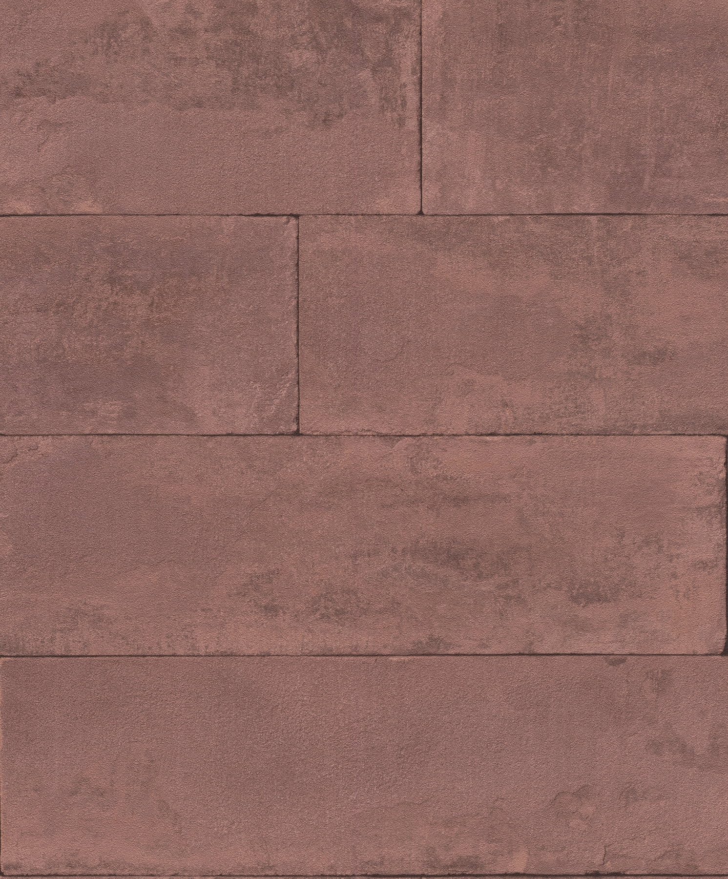 Advantage Lanier Oxblood Stone Plank Unpasted Vinyl On Non Woven Wallpaper, 21-in by 33-ft, 57.8 sq. ft.