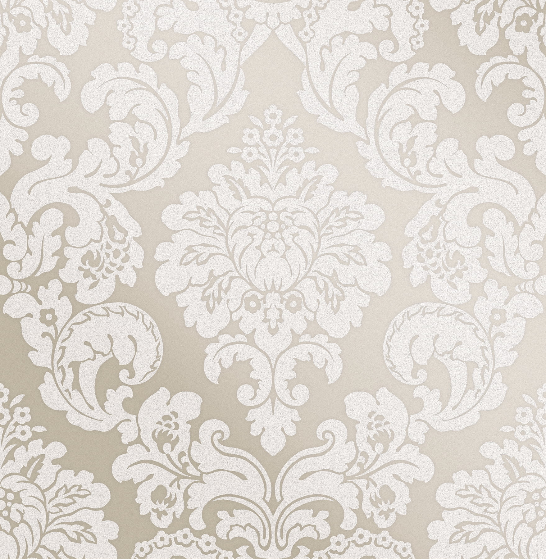 Advantage Margot Bronze Damask Wallpaper