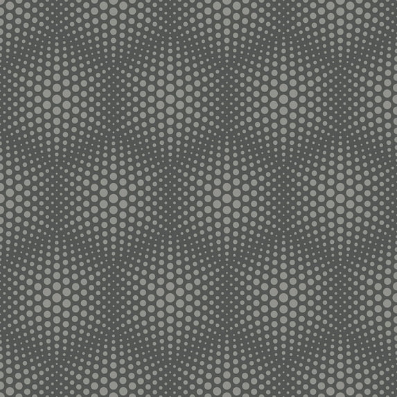 Advantage Milo Dark Grey Bubble Geometric Wallpaper