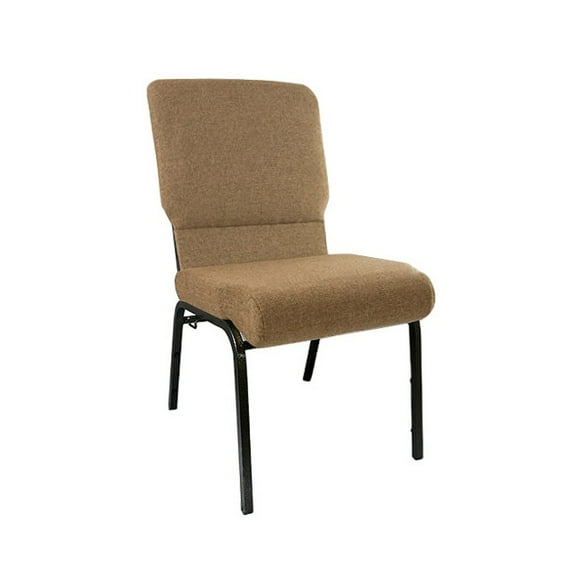 Advantage Mixed Tan Church Chairs 18.5 in. Wide PCHT185-105