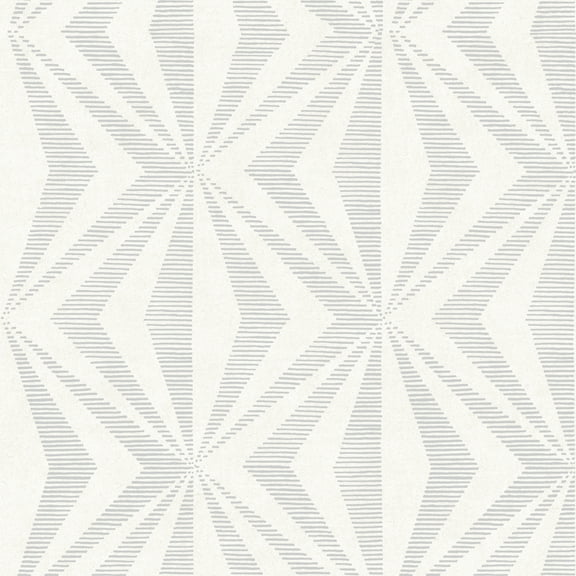 Advantage Monge Silver Geometric Wallpaper