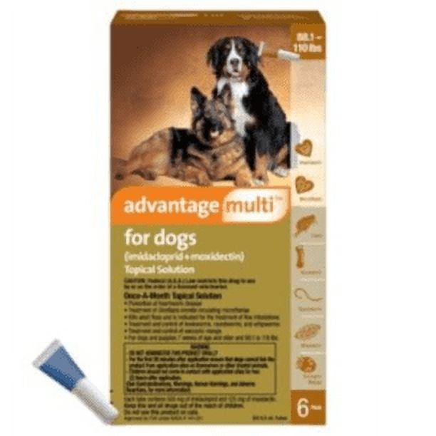 Advantage Multi Topical Solution for Dogs- 88-110 (Brown Box