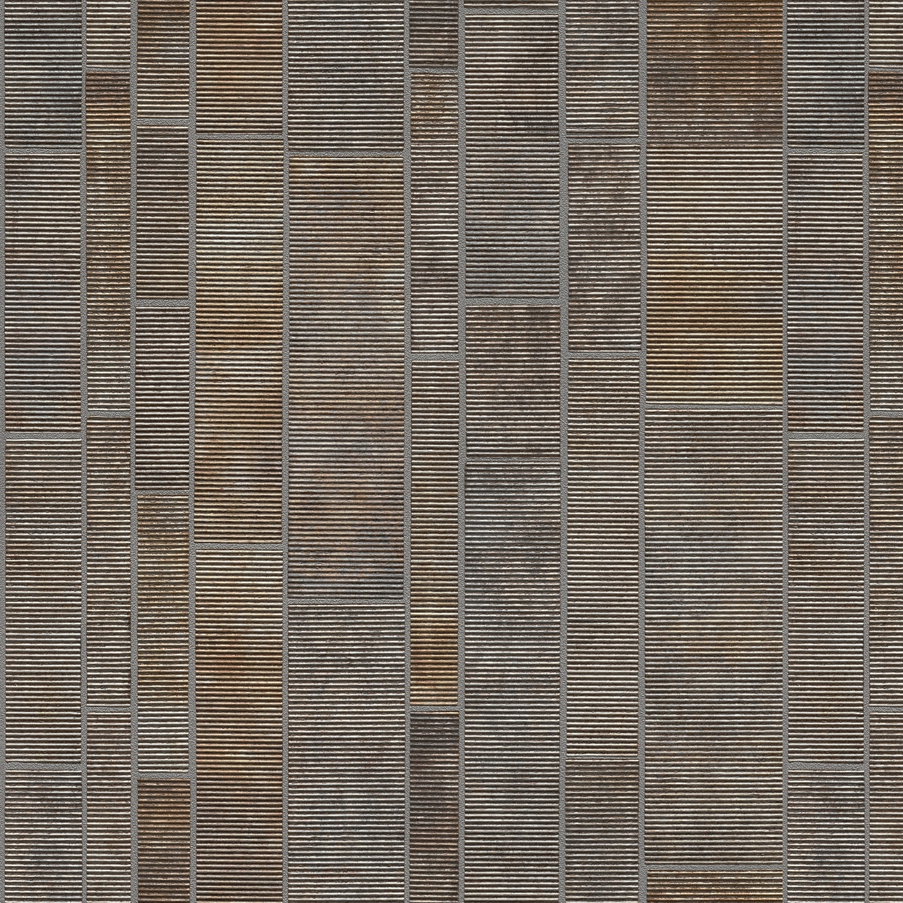 Sterling Gray 3D Textured Geometric Wallpaper Roll