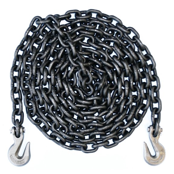 Advantage Rigging - 1/2" - Grade 80 Binder Chain - Grab Hooks - 20' Length