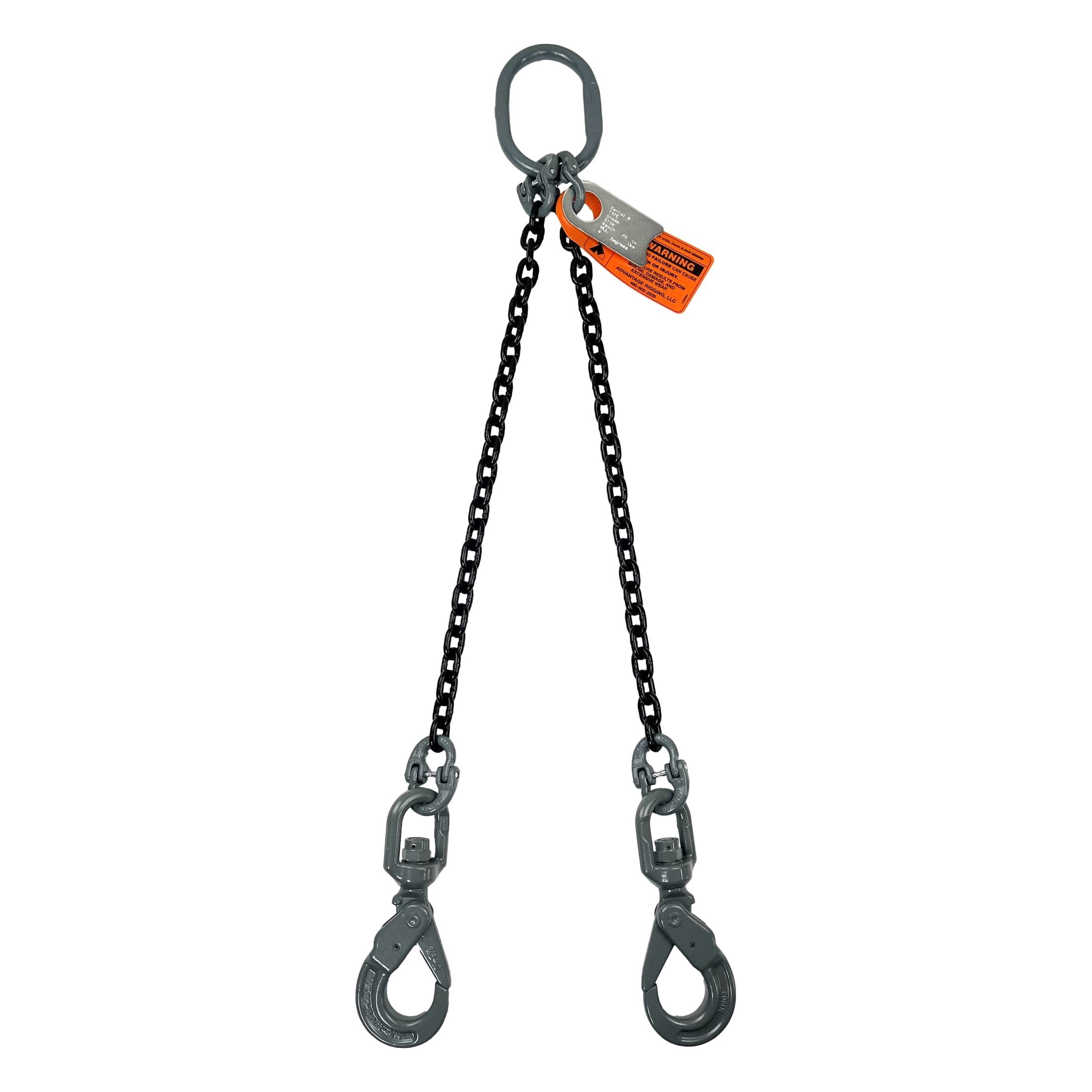 Advantage Rigging Alloy Steel Chain Sling, 3/8