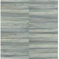 thumbnail image 1 of Advantage Rowan Blue Faux Grasscloth Wallpaper, 1 of 6