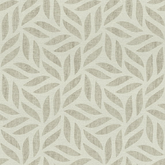 Advantage Sagano Light Grey Leaf Wallpaper