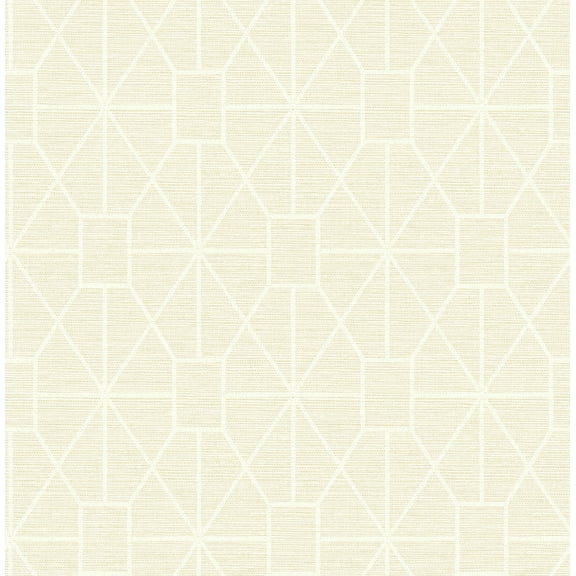 Advantage Stevenson Cream Trellis Wallpaper