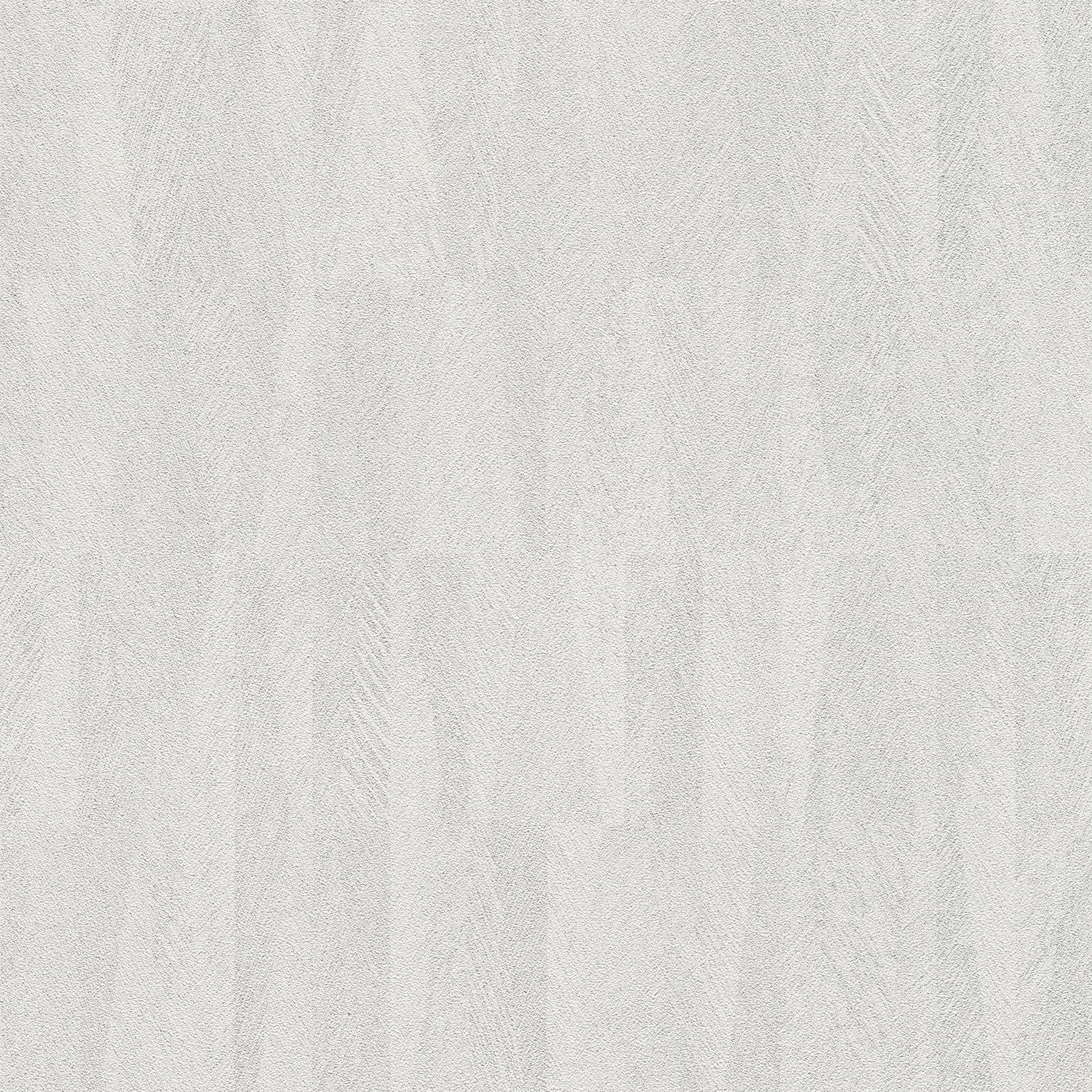 Sutton Silver Textured Geometric Non-Woven Wallpaper